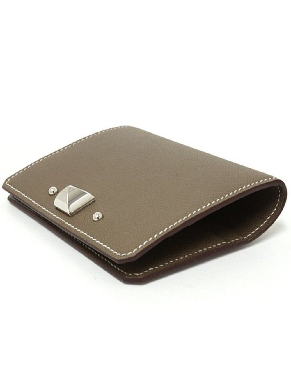 Hermes Card Case Business Holder Vo Madam Etoupe - Picture 5 of 6